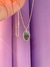 Colar personalizado laser - Medalha Oval