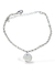 Pulseira medalha personalizada - Elos fina - comprar online