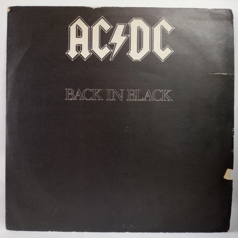 AC/DC - BLACK IN BLACK