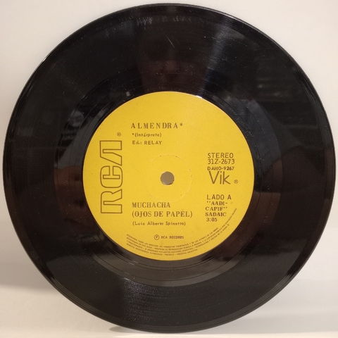 ALMENDRA - MUCHACHA OJOS DE PAPEL