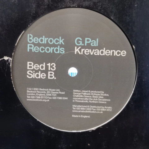 G.Pal ‎– Decadence / Krevadence