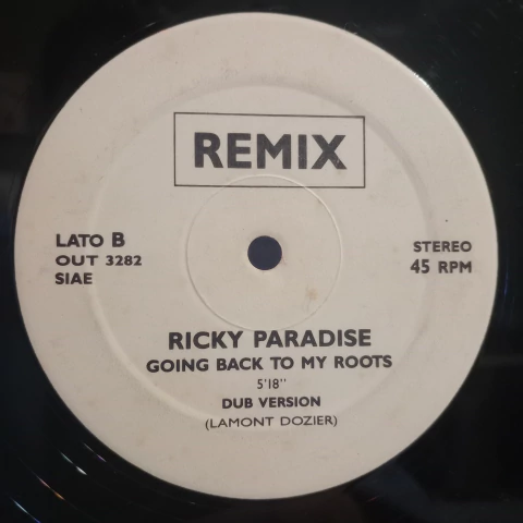 Ricky Paradise ‎– Going Back To My Roots (Remix)