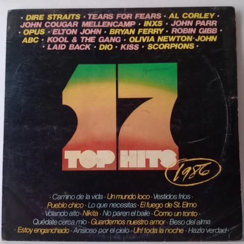 17 TOP HITS - COMPILADO VARIOS ARTISTAS 1986