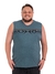 Regata Plus Size Cobra D'agua Descontração - Verde