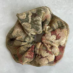Elástico Scrunchie Girassol Estampado Jacquard na internet