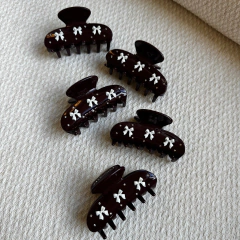 Presilha Serena Bordô com detalhes de strass e laços - M.T.A.S