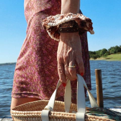 Scrunchie em Crochê - comprar online