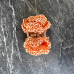 Presilha Nina Crochê Pequena Salmão - comprar online