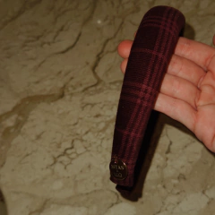 Tiara Bordô Veludo - comprar online