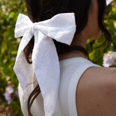 Laço Estrelizia Branco Laise