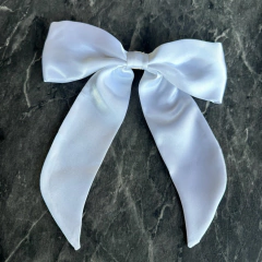 Laço Hortência Cetim Branco na internet