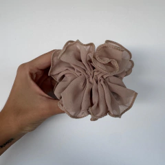 Presilha Julia Tecido Nude e Preta - M.T.A.S