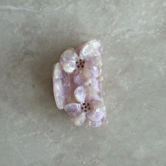 Presilha Alice Flores Acetato - comprar online