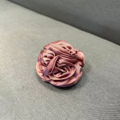 Imagem do Presilha de Cabelo Giovanna Flores Cetim