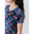 VESTIDO JUMPER ESTAMPADO C/ PREGAS na internet