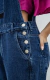 Macacão Jeans Jardineira - Marci - loja online