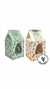 CAJA CON VISOR PARA HUEVO N°8/10/12 ESTAMPADA ZANAHORIAS