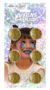 MAQUILLAJE ARTISTICO GLITTER (DORADO / PLATEADO)