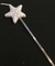 VELA ESTRELLA CON BRILLO (VARIOS COLORES) - tienda online