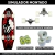 Skate Simulador de surf Carver Black Sheep - Lava - comprar online