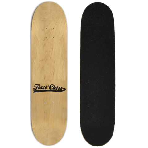 Shape de Skate Profissional First Class 8.25 - Liso com Lixa