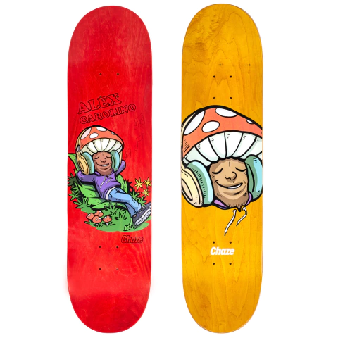 Shape de Skate Maple Chaze Pro Model Alex Carolino - Cogumelo 8.0