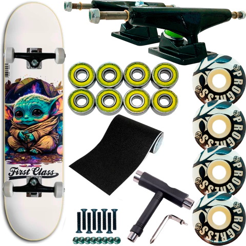 Skate completo Street Iniciante First Class - Elfo Ioda CHAVE - comprar online