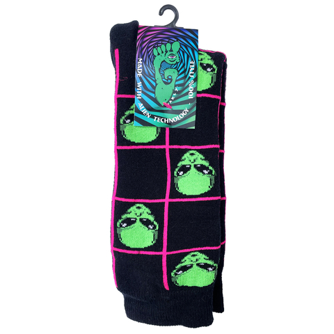 Meia Gnarly Foot - ET Risca Rosa