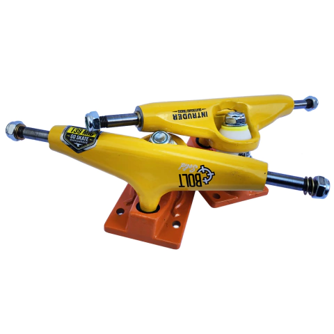 Truck de Skate Intruder New Séries Colors Orange/Yellow 139mm Mid