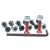 Kit Shape Black Star Diaba 8.0 com Lixa, Parafuso e abec - Urban Sports