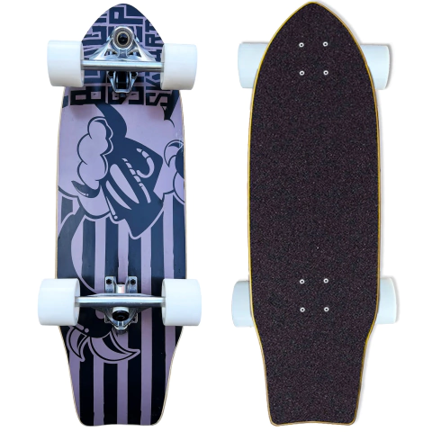 Skate Simulador de surf Carver Black Sheep - Garra