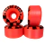 Roda Black Star Skate Semi Profissional 52mm - Laranja 95A