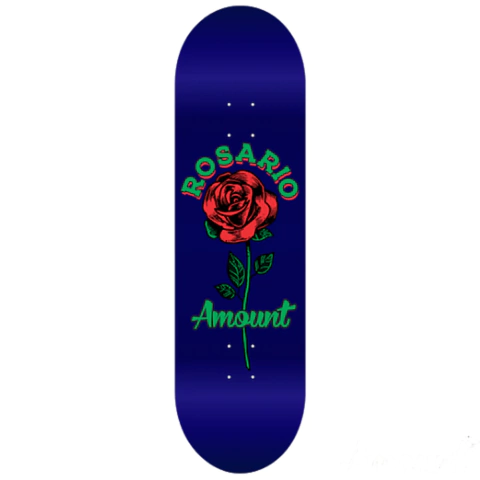 Shape para skate Importado Maple Amount Skate - Pro Model Rosario 8.1