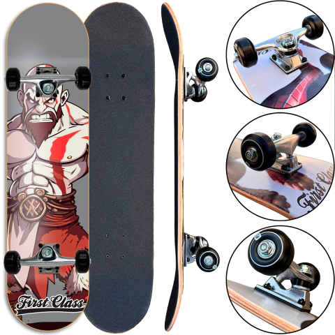 Skate completo Street Iniciante First Class - Kratos INFATIL - comprar online