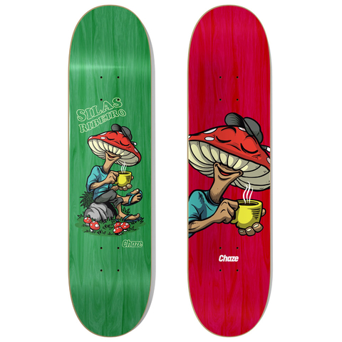 Shape de Skate Importado Maple Chaze Pro Model Silas Ribeiro - Cogumelo 8.0