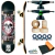 Skate montado Profissional Progress - PGS - CAVEIRA2 8.0