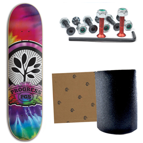 Kit com Shape PGS Taidai 8.0, Lixa emborrachada e parafuso de base 3/8