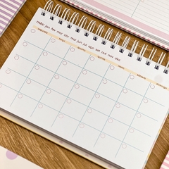 Planejador Duo - Semanal e Mensal - Delicado - comprar online