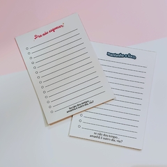 Bloco Checklist