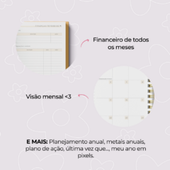 Agenda NÃO DATADA | Personalizada na internet