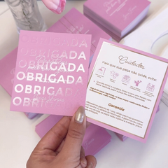 Cartão de Agradecimento - Verniz Localizado - comprar online
