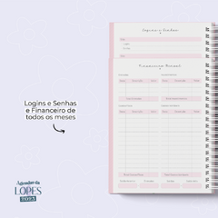Agenda Personalizada 2025 - Lopes Art