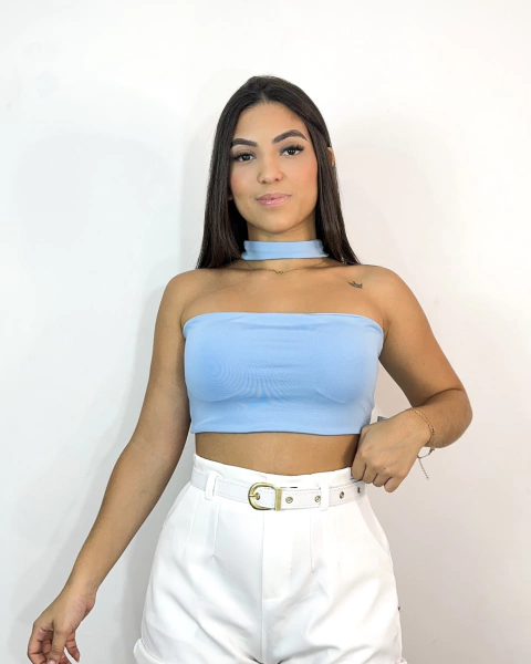 Cropped golinha gargantilha suplex