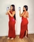 vestido longo zíper