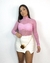 Conjunto blusa tule + top na internet
