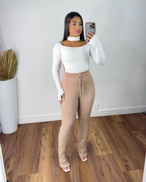 Calça tricot modal - comprar online