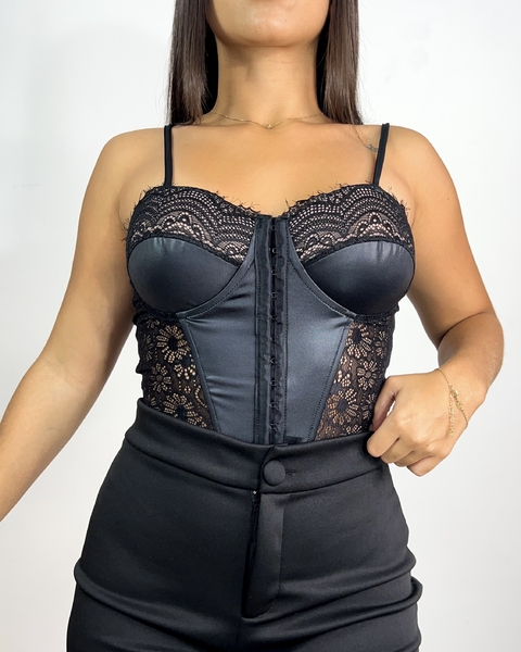 corset fecho (com bojo)