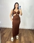 vestido argola alça longo - comprar online