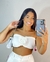 cropped flor na internet