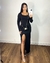 Vestido longo fenda suplex - comprar online